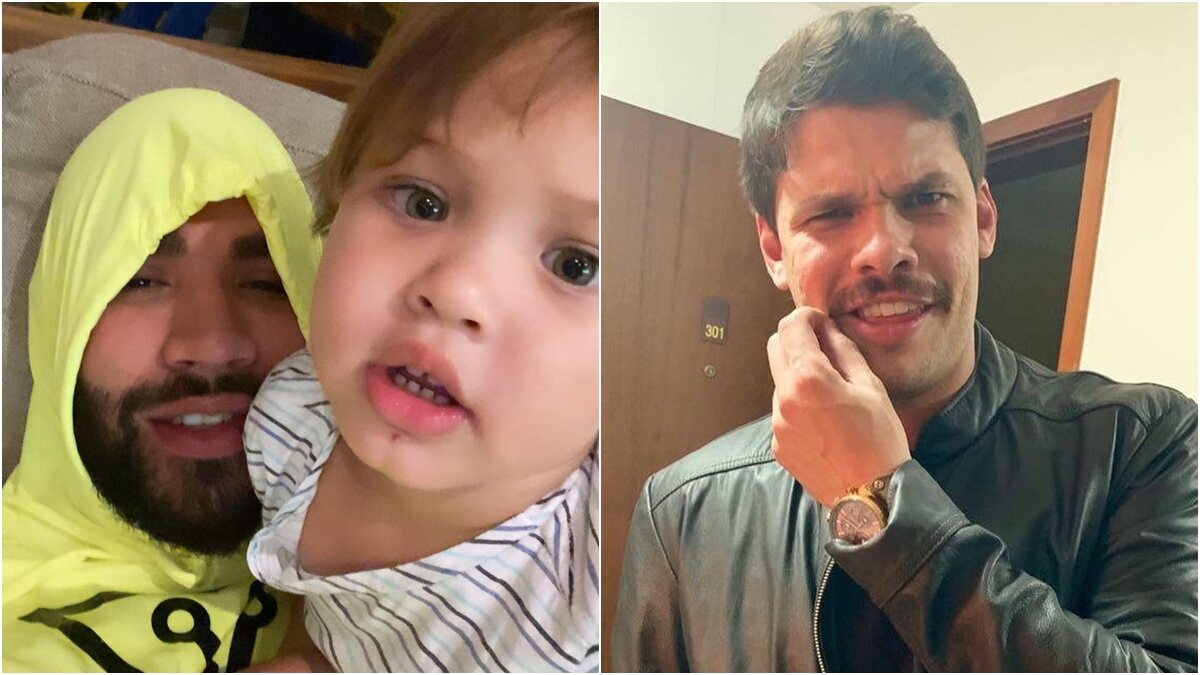 Andressa Suita revela ciúme do filho mais velho com o irmão