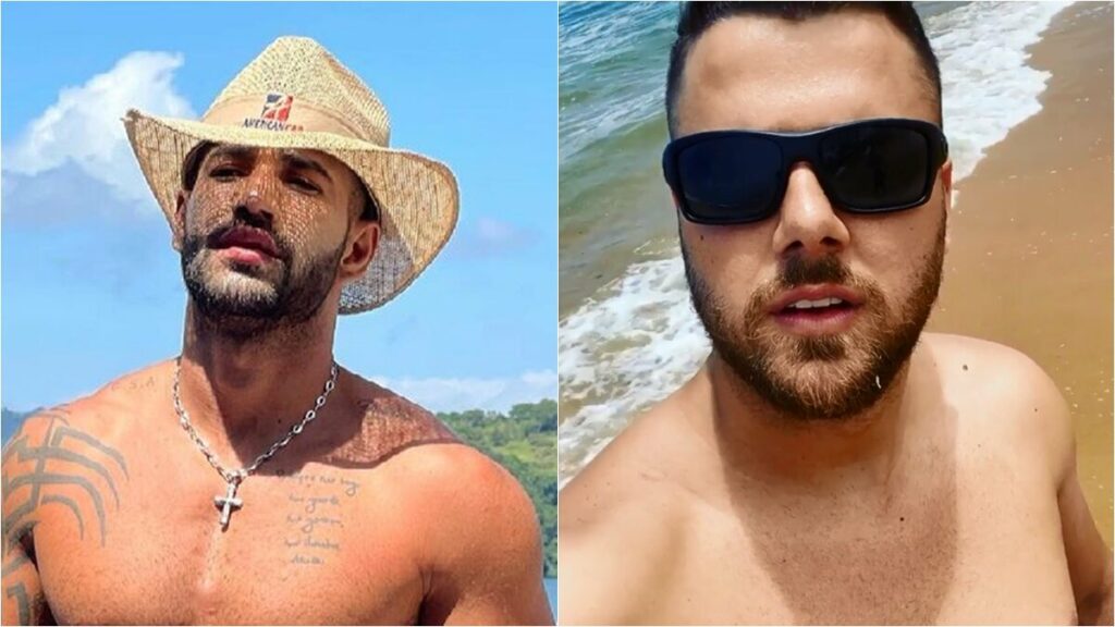 Gusttavo Lima posta foto de sunga em Angra dos Reis e fã cita Zé Neto