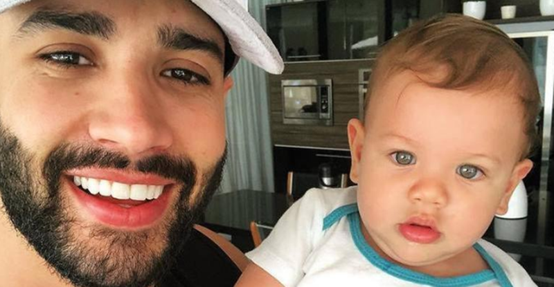 Gusttavo Lima Posta Foto Com Filho Dormindo Em Seu Colo E Encanta Seguidores F Noticia