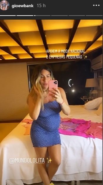 Grávida De 8 Meses Giovanna Ewbank Mostra Barrigão Em Vestido Colado Tava Louca Por Esse Look 