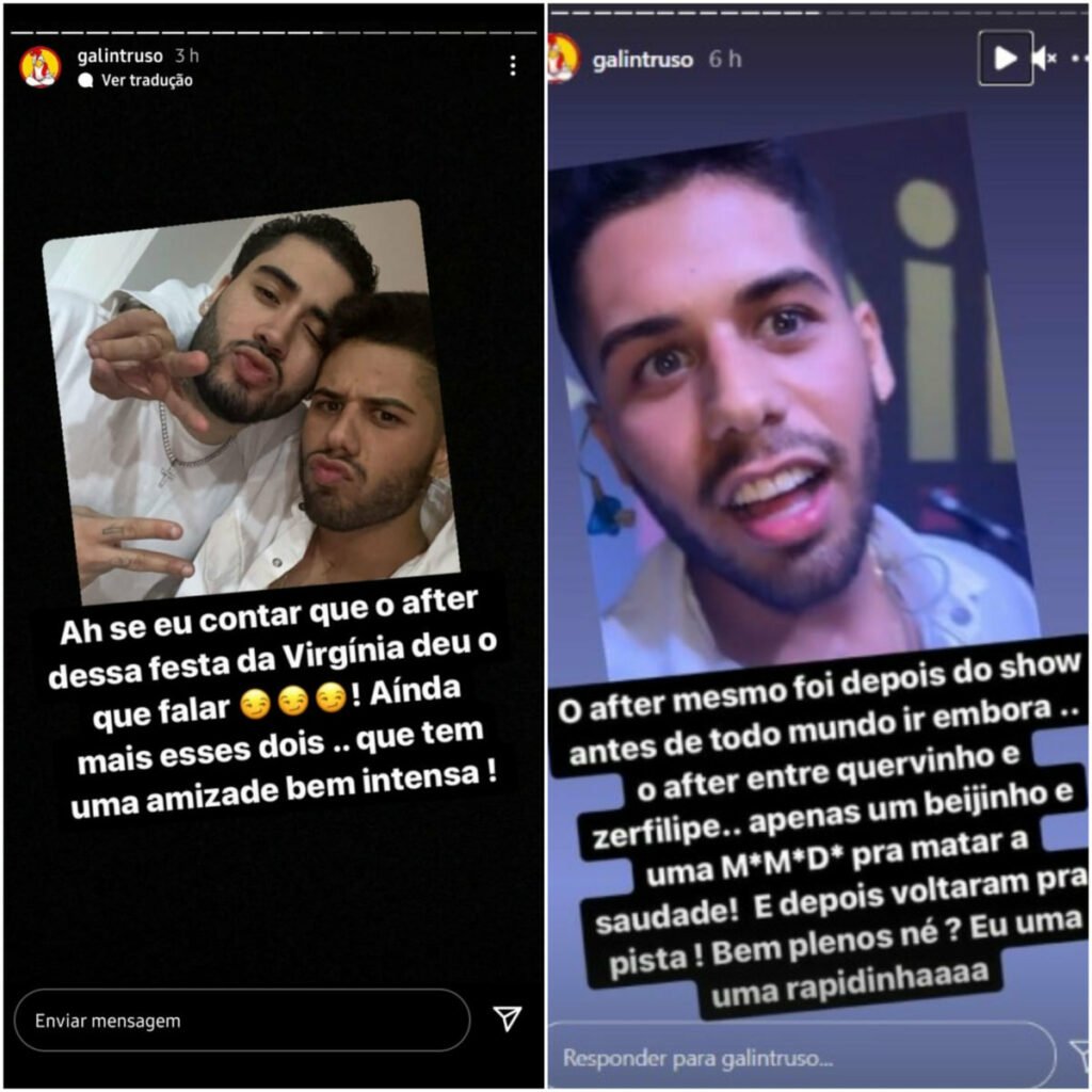 Zé Felipe E Kevinho Teriam Vivido Affair Em Festa De Virginia Fonseca Diz Perfil No Instagram